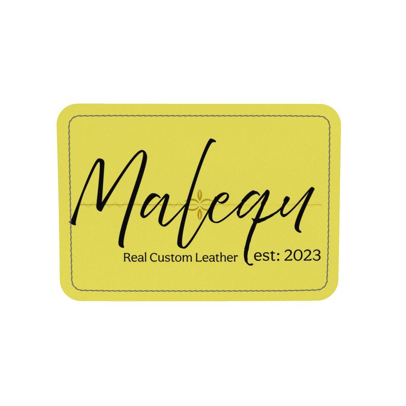 Lady MALEQU Leather Clutch Bag