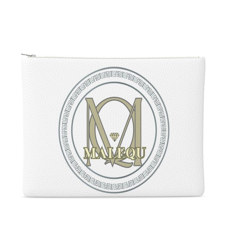 Lady MALEQU Leather Clutch Bag