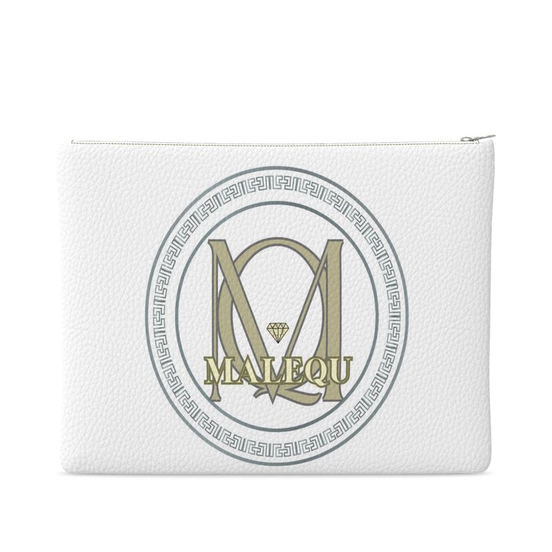 Lady MALEQU Leather Clutch Bag