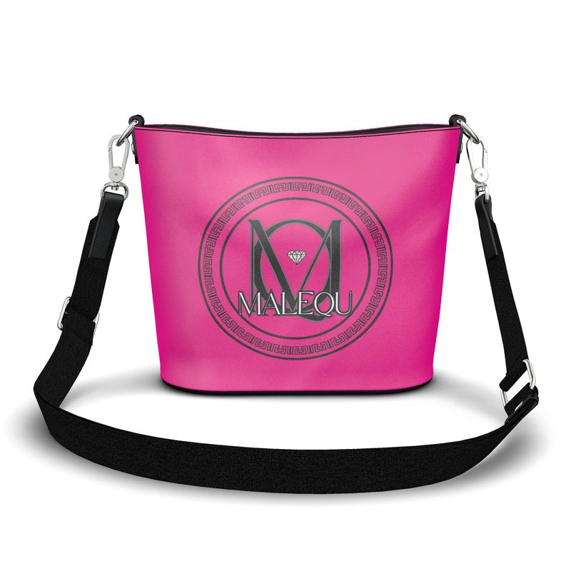 Lady MALEQU Penzance Large Leather Bucket Tote