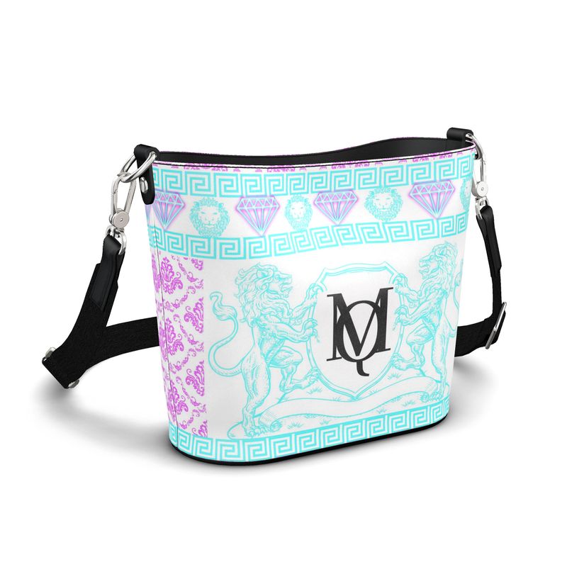 Lady MALEQU Penzance Large Leather Bucket Tote