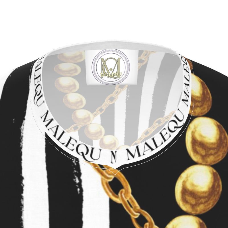 MALEQU Designer Print Tee