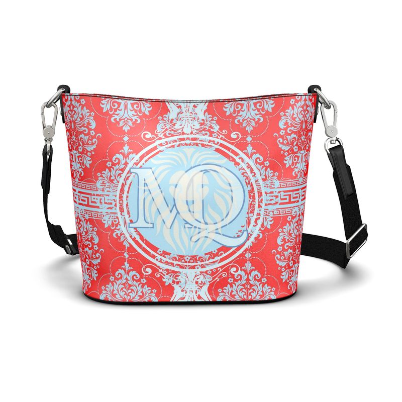 Lady MALEQU Penzance Large Leather Bucket Tote