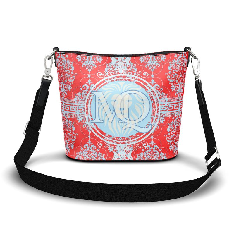 Lady MALEQU Penzance Large Leather Bucket Tote