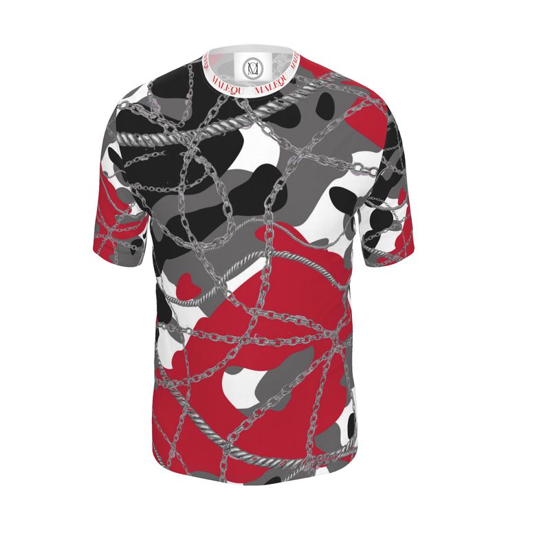 MALEQU Designer Print Tee