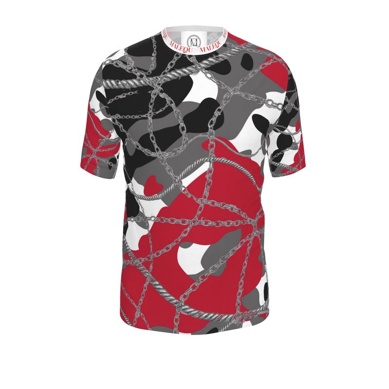 MALEQU Designer Print Tee