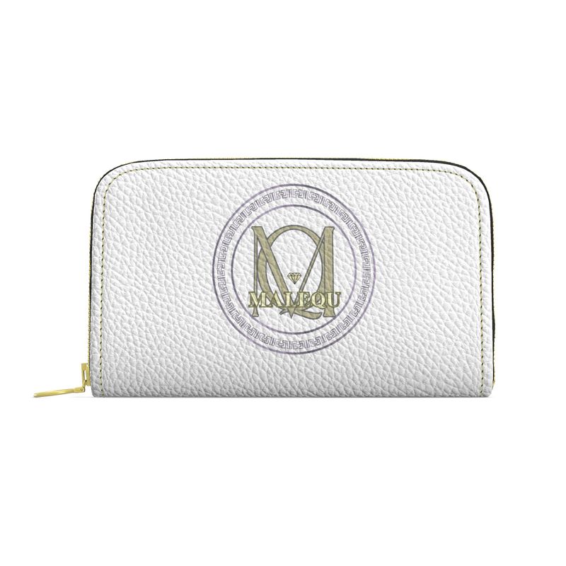 Signature Print Women's Leather Wallet