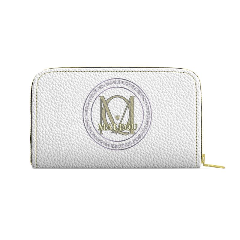 Signature Print Women's Leather Wallet